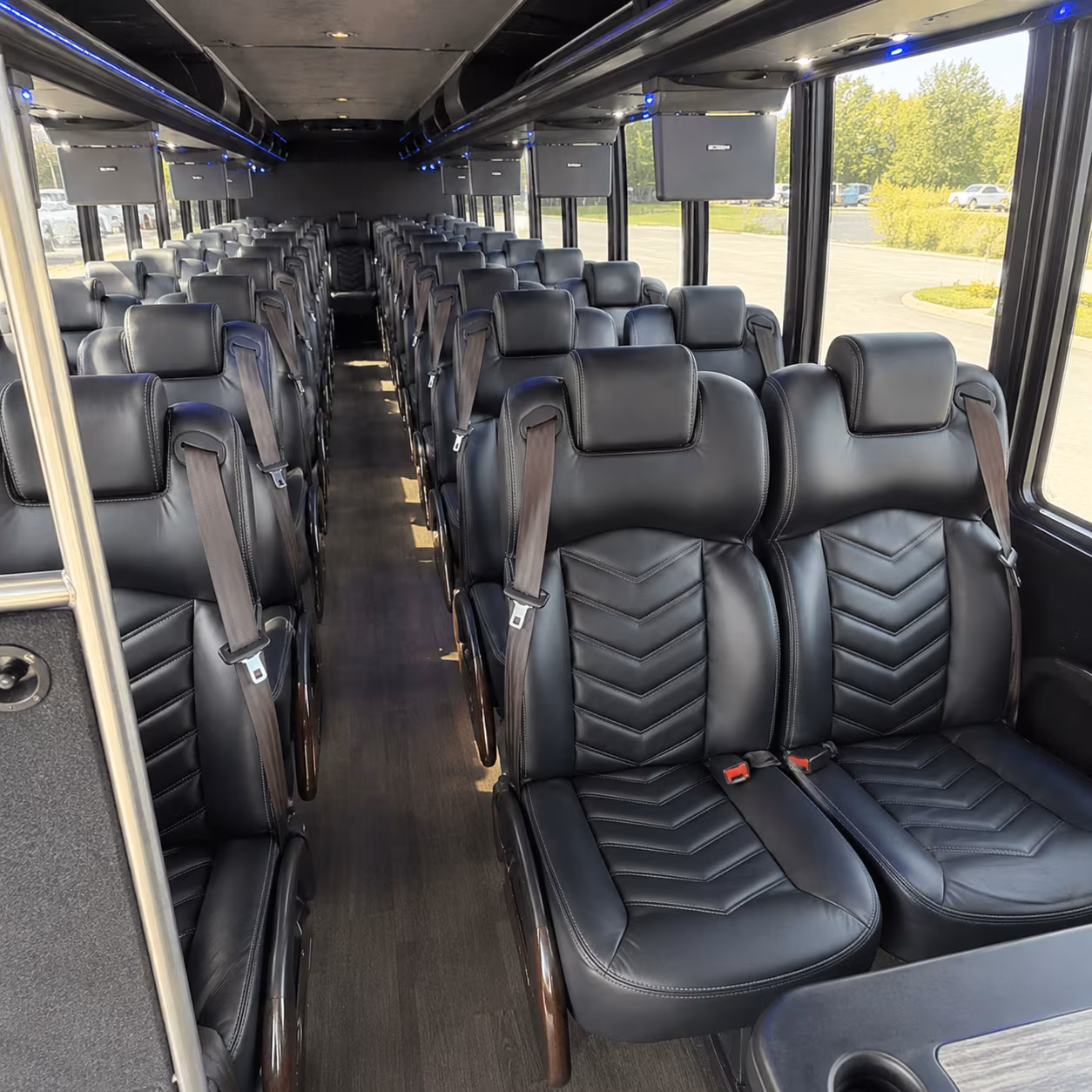 lodi 30 passenger minibus inside