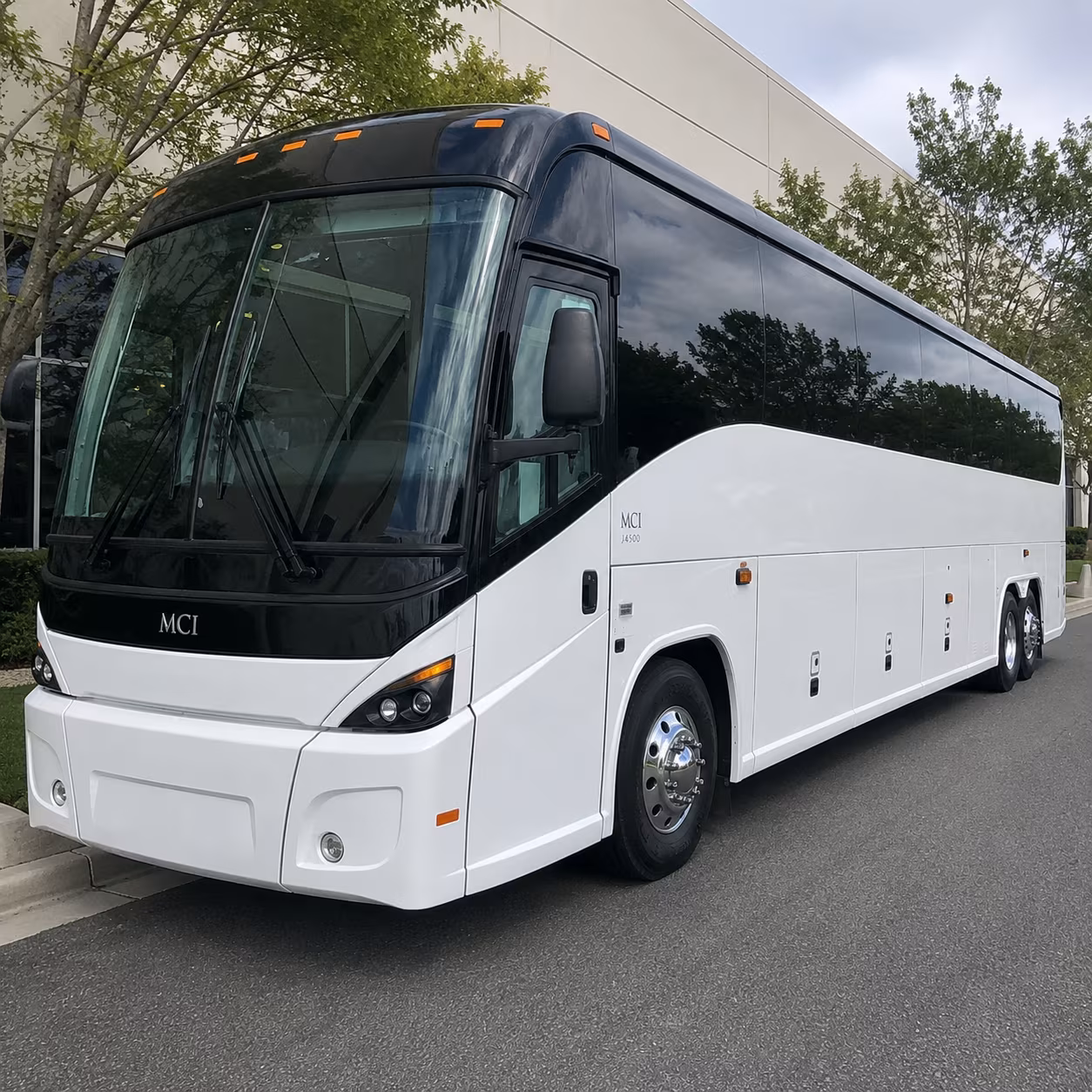 lodi 56 passenger charter bus