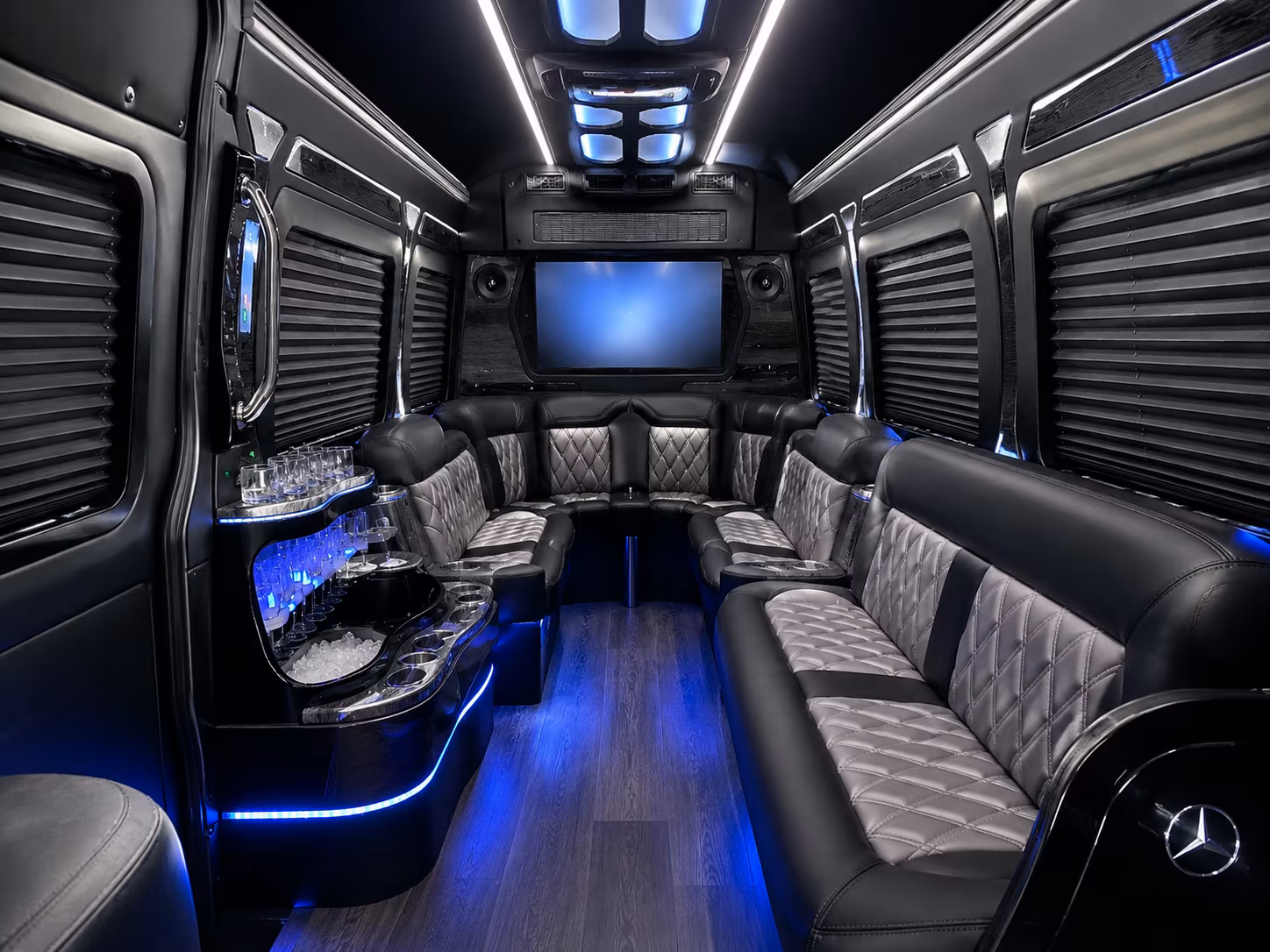 lodi private event transportation onboard seating