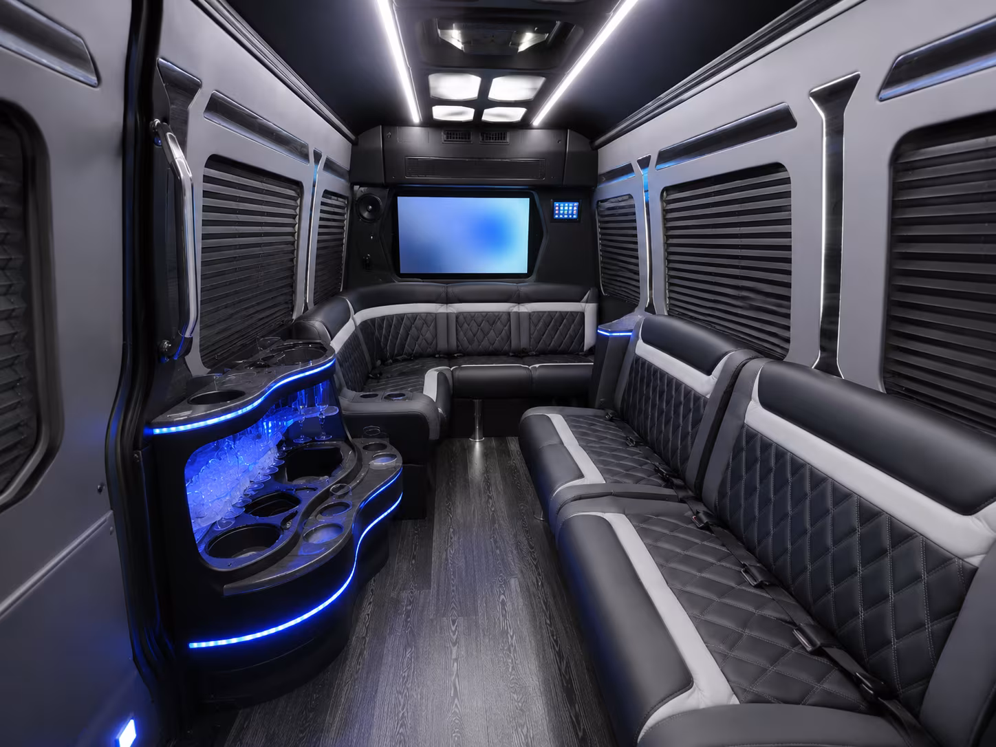 lodi sprinter limousine inside