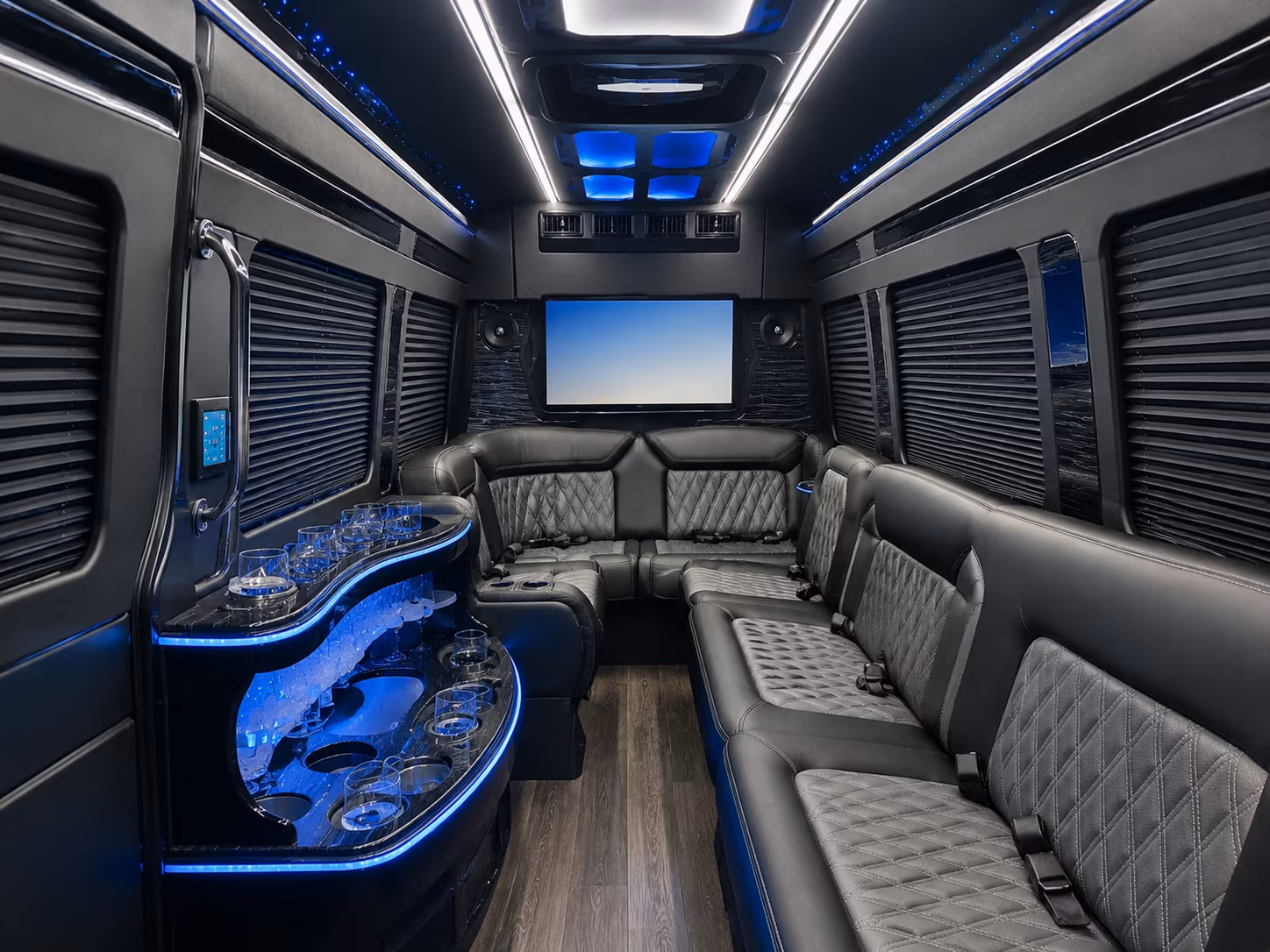 lodi sprinter limousine interior