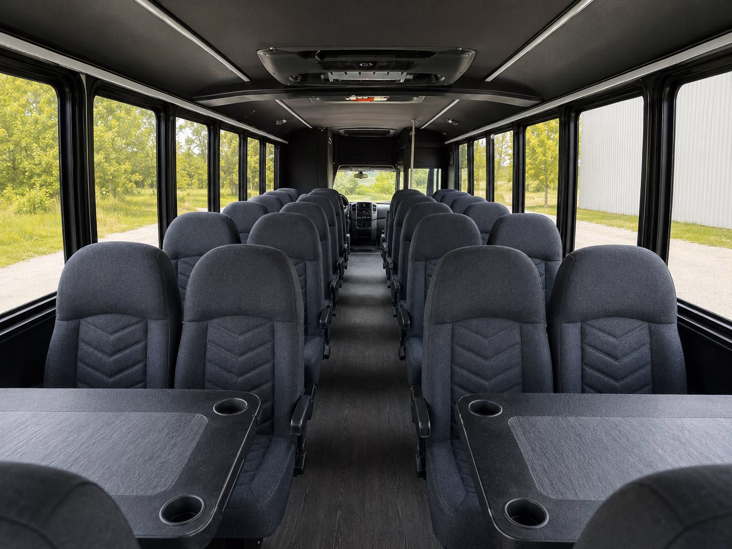 rehearsal dinner and post wedding brunch shuttle buses in lodi