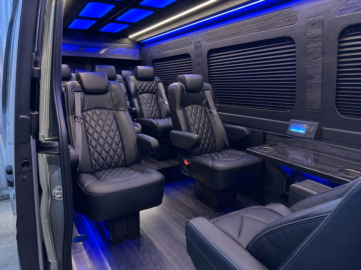 sprinter van transportation for groups and events across lodi